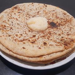 A picture of Shenga Poli / Peanut Poli.