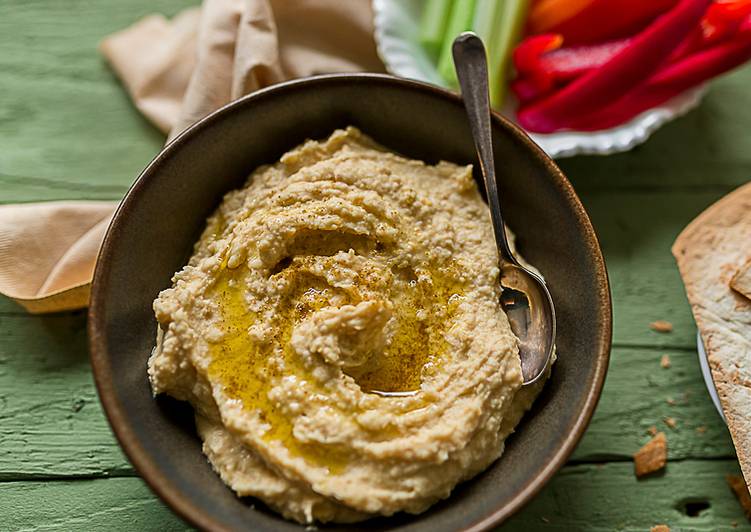 Simple Way to Make Super Quick Homemade Alissar&#39;s Hummus 🇵🇸