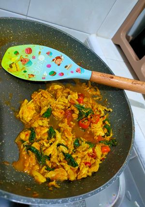 Foto resep Ayam Suwir Kemangi Untuk Diet #nominyak #notepung #nosantan