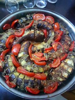 صورة لوصفة كباب باذنجان