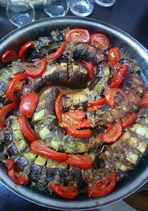 صورة لوصفة كباب باذنجان