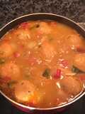 Traditional Nicaraguan Albóndiga Soup