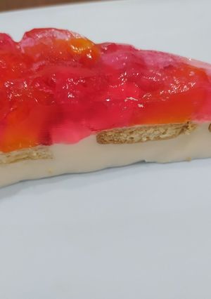 Φωτογραφία της συνταγής Γιαούρτι με ζελέ και μπισκότα