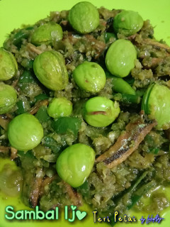 Foto resep Sambal Ijo teri pete