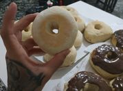 Una foto de donuts saludable
