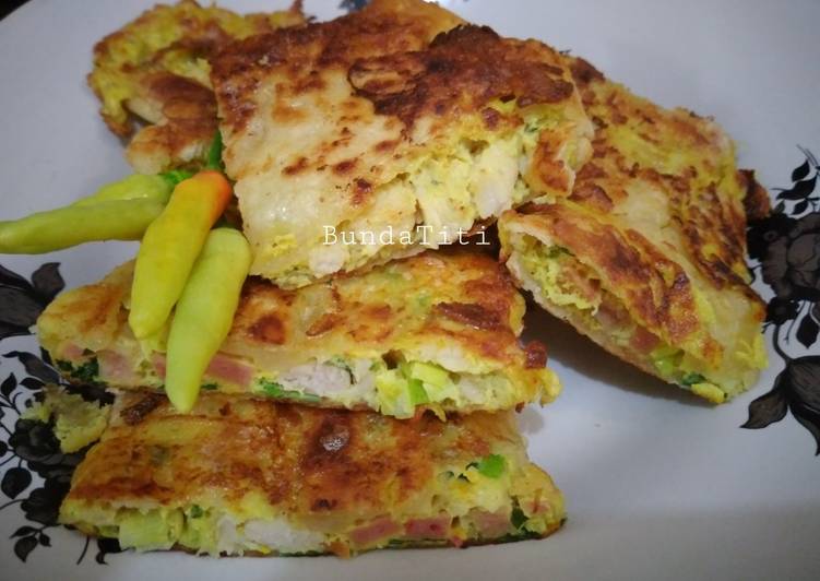 425.Martabak Telur Bumbu Kari