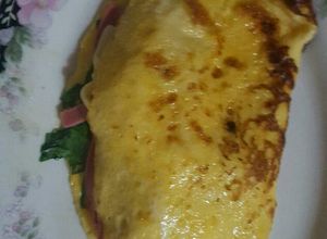 Una foto de Omelette