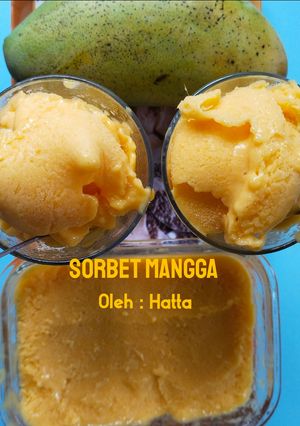 Foto resep Sorbet Mangga