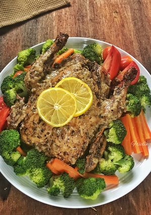 Foto resep Rosemary roasted chicken