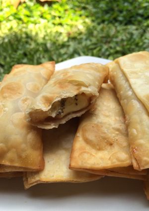 Foto resep Lumpia pisang-keju super praktis&enak
