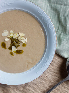 Una foto de Crema de setas 3 ingredientes