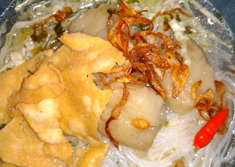 Bumbu mengolah Baso ikan homemade yang mudah