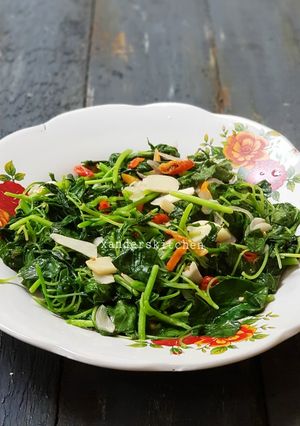 Foto resep Tumis bayam