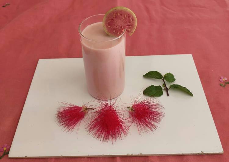 Easiest Way to Prepare Any-night-of-the-week Guava shake