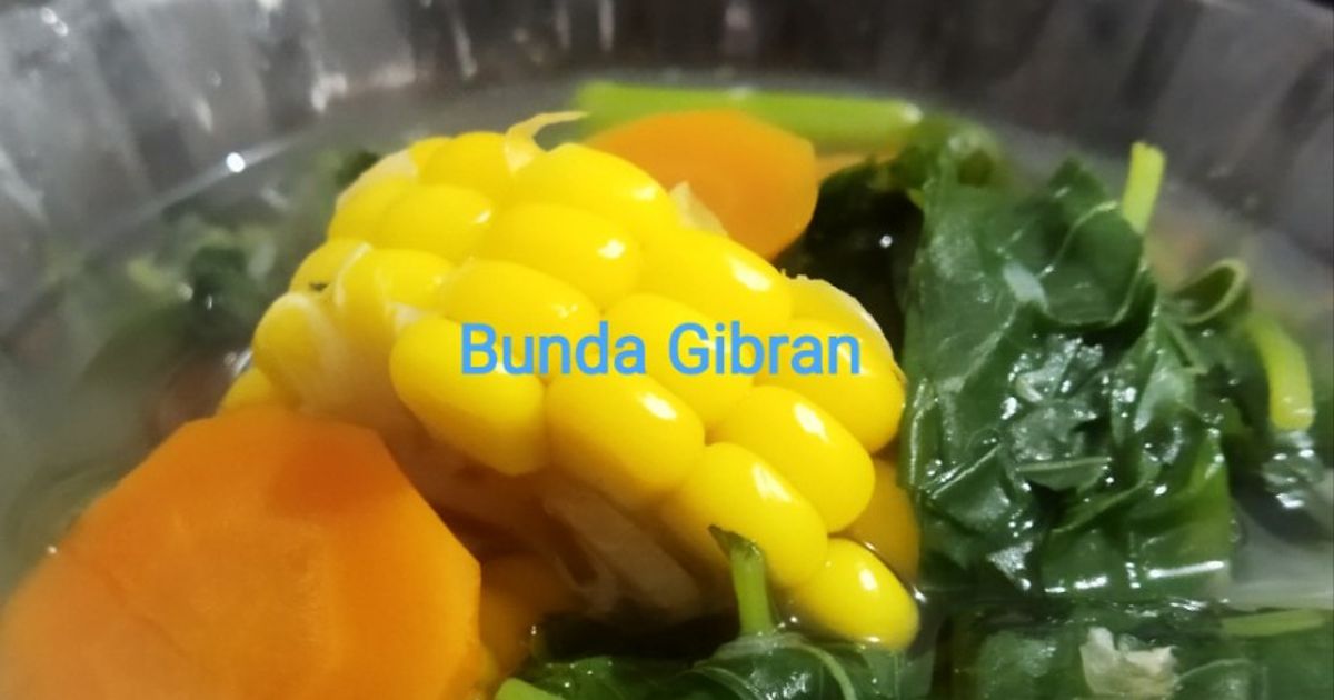 Sayur Bening Bayam