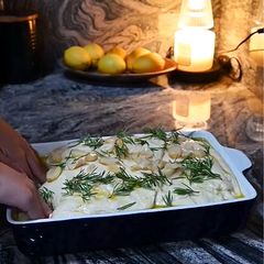 A picture of Garlic Rosemary Focaccia.