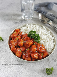 Foto resep Ayam Popcorn Saus Madu BBQ