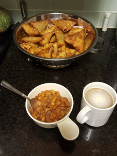 A picture of Beef-Vegetable Samosa.