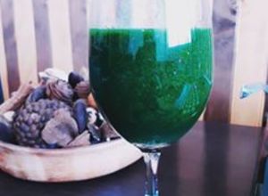 Una foto de Batido mega energético