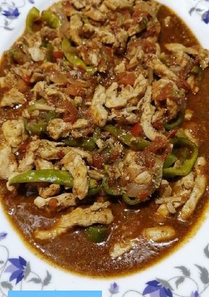 Foto resep Tumis ayam ala arabi(mugalgal dajaz)