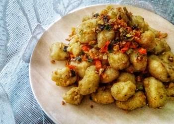 Easiest Way to Recipe Delicious Ayam Cabai Garam  Chicken Popcorn In Garlic and Chilli Spice