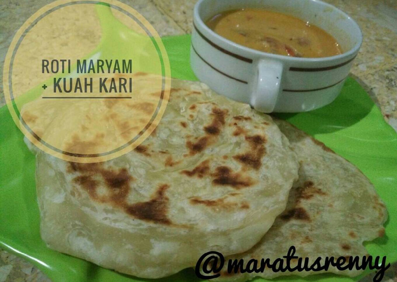 Roti Maryam + Kuah Kari