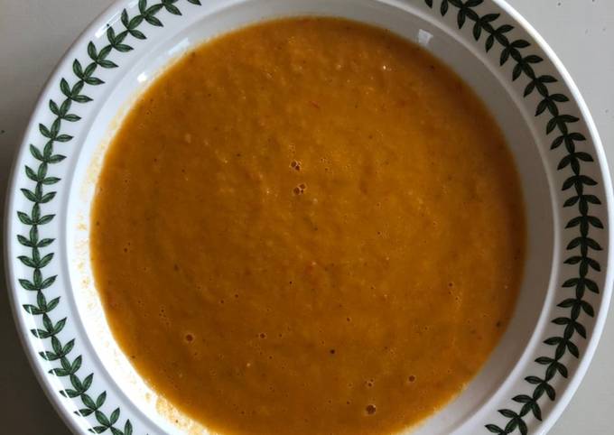 Steps to Prepare Quick Use-up Vegetable Soup