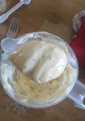 A picture of Creamy mayonnaise.