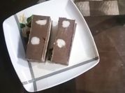 A picture of pudding gelatin chocolate