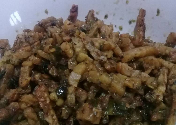 3. Orek tempe cabe hijau praktis enak