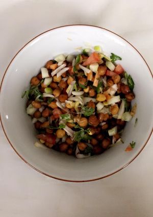 Kacha Cholar Chaat রেসিপির প্রধান ছবি