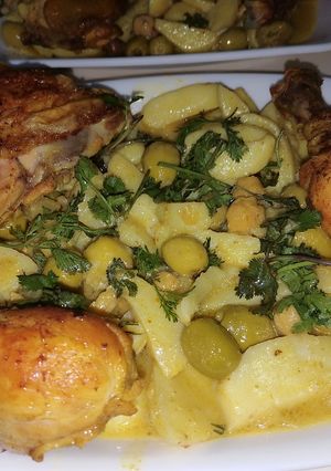 صورة لوصفة مرقة بيضاء🇩🇿❤️🇩🇿🌹👍🏻😋