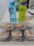 Pie Rougut (Wortel, Ayam Broiler Suwir, dan Biji Selasih)
