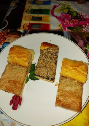 Diós-mákoshabos lekváros rolni ♥️♥️ recept fotója