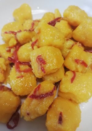 A picture of Pumpkin Gnocchi.