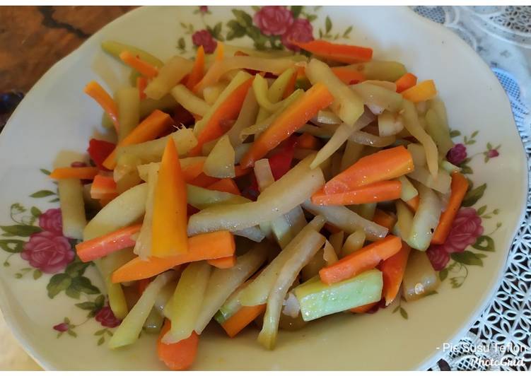 Resep Tumis Labu Siam Wortel Anti Gagal