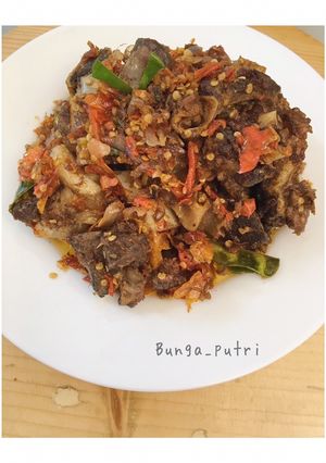 Foto resep Iga mercon daun jeruk