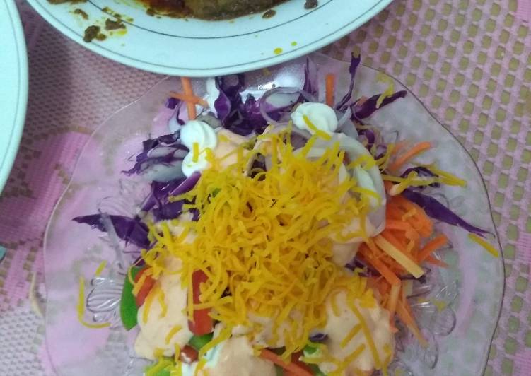 Resep Salad sayur, Enak Banget