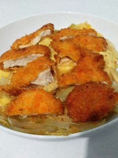 Foto resep Chicken katsu don (donburi ala jepang)