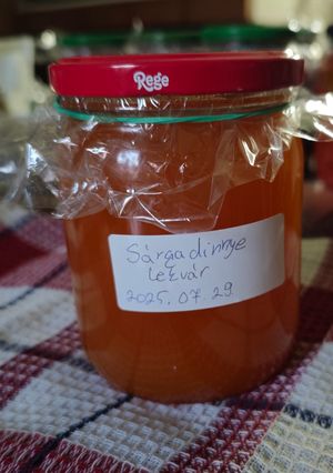 Sárgadinnyelekvár, Anita konyhájából recept fotója