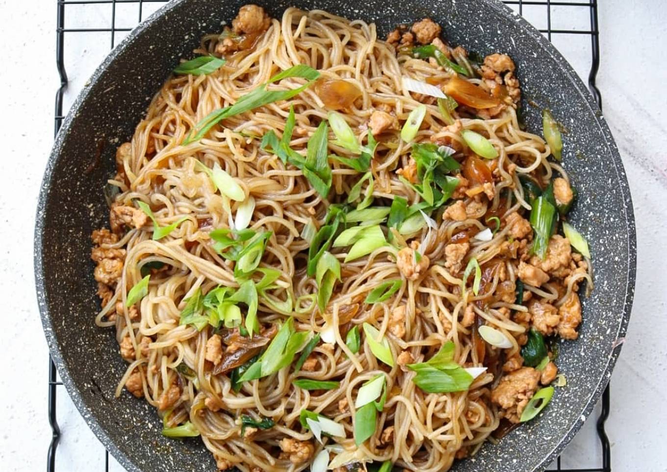 Bihun singkong Ayam Kecap Gluten Free