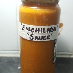 A picture of SPICY ENCHILADA SAUCE 🌶😋.