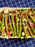 Insalata primavera con asparagi