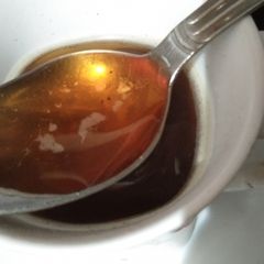 Black Tea with honey A picture of Black Tea with honey.