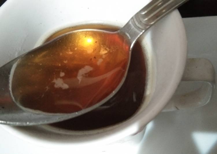 Recipe of Quick Black Tea with honey