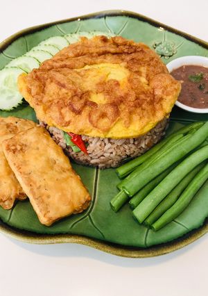 รูปของ ข้าวผัดน้ำพริกกะปิ