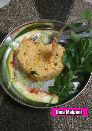 A picture of Raw mango rice.