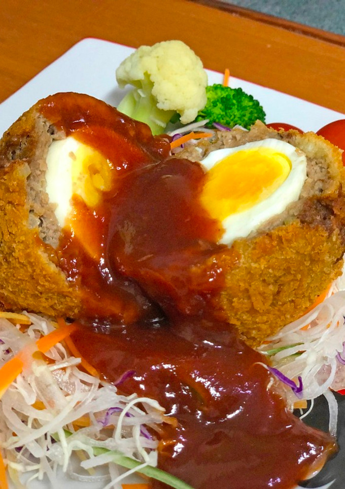 Foto resep Bistik Telur (Scotch Egg) スコッチエッグ