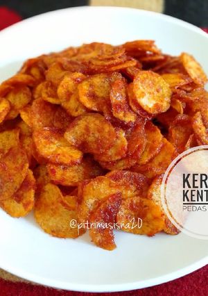 Foto resep Kering kentang pedas manis