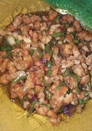 Foto resep Oseng pedangcis (tempe,udang,buncis)untuk anak2
